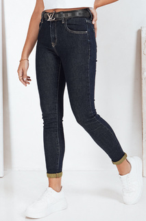 Női farmer skinny nadrág tengerészkék Dstreet UY2799