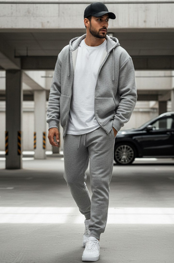 Férfi melegítőnadrág szürke UX2623