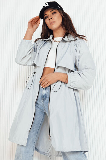 Női parka dzseki WOLINA szürke Dstreet TY4153