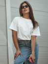 Női basic póló PRINCY Szín Fehér DSTREET RY2647