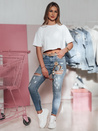 Női farmer skinny nadrág JEANZI Dstreet UY2373