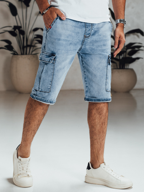 Férfi farmer rövidnadrág kék Dstreet SX2553