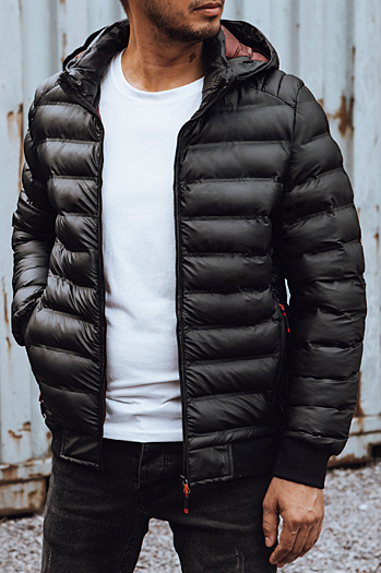 Kurtka męska pikowana czarna Dstreet TX4764