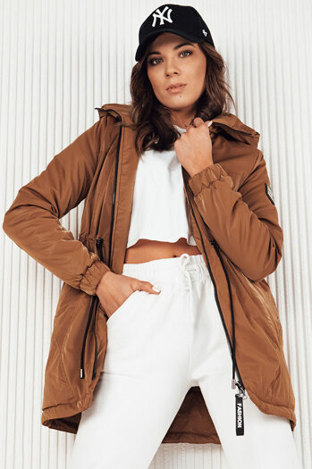 Női parka HENRY Szín Camel DSTREET TY4105