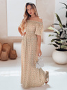 LOVEFLORA maxiruha narancssárga virágokból Dstreet EY2635