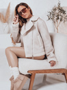 Női SOFTSTILL szarvasbőr kabát camel báránybőrrel Dstreet TY4748