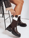 Női barna csizma Dstreet ZY1208 ZY1208