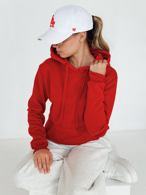 Női kapucnis pulóver  Szín Piros DSTREET BY0175