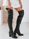 Női over-the-knee csizma fekete Dstreet ZY1245 ZY1245