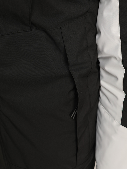 Férfi télikabát kapucnival fekete Dstreet TX5123