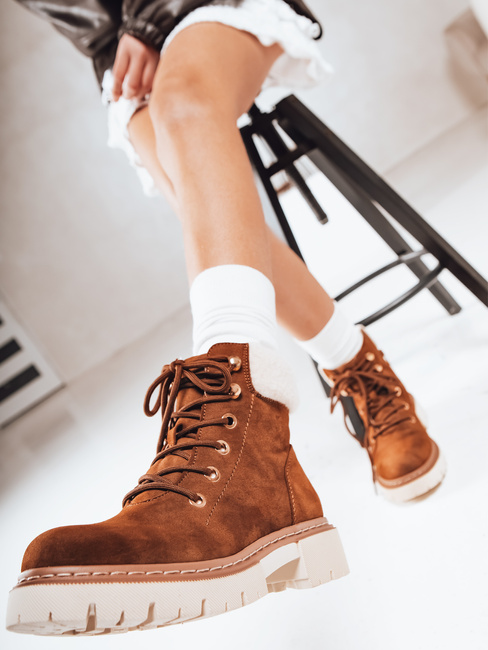 Női szigetelt teve trapper Dstreet ZY1290 ZY1290