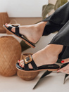 GLAMSTEP női flip-flopok fekete Dstreet ZY0930