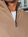Férfi camel pulóver Dstreet WX2341