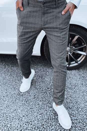 Férfi sötétszürke nadrág Dstreet UX4390