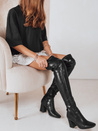 Női over-the-knee csizma fekete Dstreet ZY1245 ZY1245