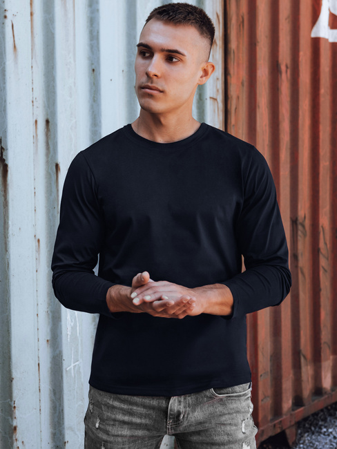 Férfi sötétkék Dstreet hosszú ujjú LX0580