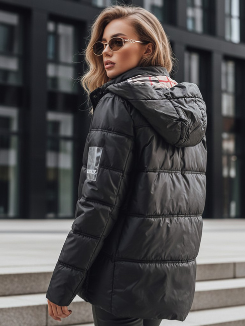 Női steppelt dzseki HIMES Szín Fekete DSTREET TY4245