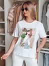 Női BRAVIS póló fehér Dstreet RY2616 RY2616_2