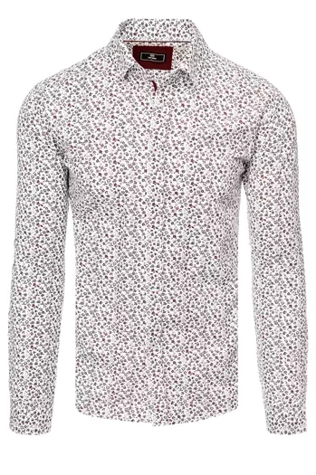 Férfi mintás ing Szín Gránátkék DSTREET DX2412