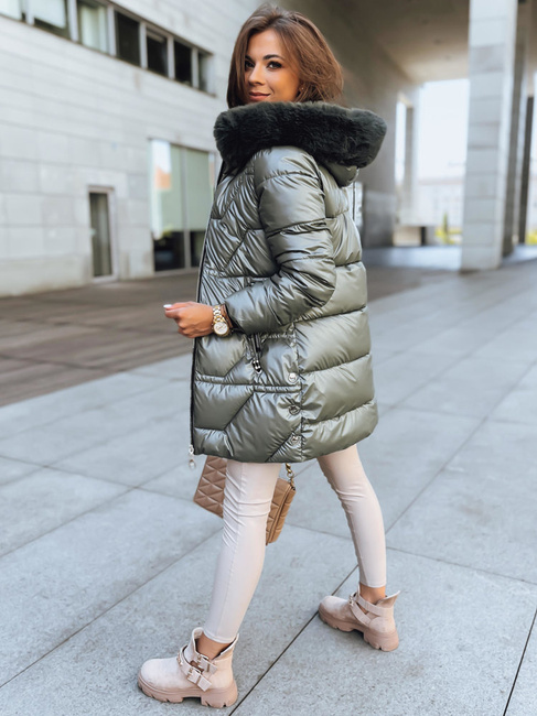 Női téli dzseki AUTUMN GLOW Szín Zöld DSTREET TY3728