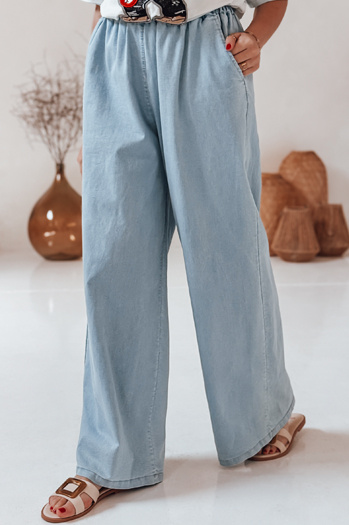 Női farmer nadrág DENIMJOY világoskék Dstreet UY2717