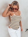 Body egy méret csíkos STRIP BACK bézs Dstreet RY2899 RY2899_4