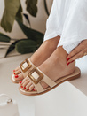 GLAMSTEP női flip-flopok bézs Dstreet ZY0929