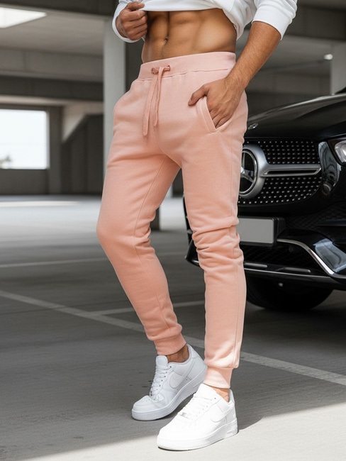 Férfi melegítőnadrág rózsaszín Dstreet UX3452