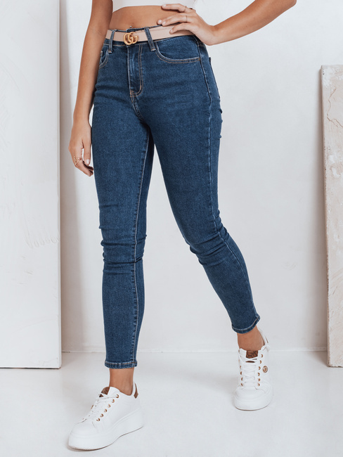 Női szűk farmer kék Dstreet UY2778