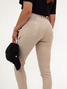 Női nadrág LOVFASHION bézs Dstreet UY2115