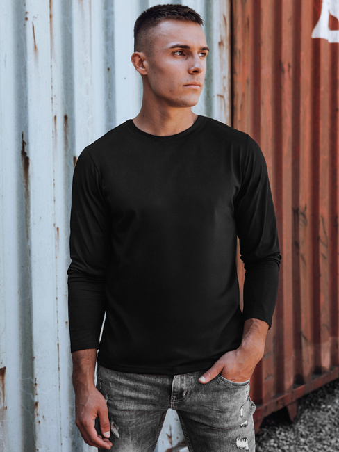 Férfi fekete Dstreet hosszú ujjú LX0577