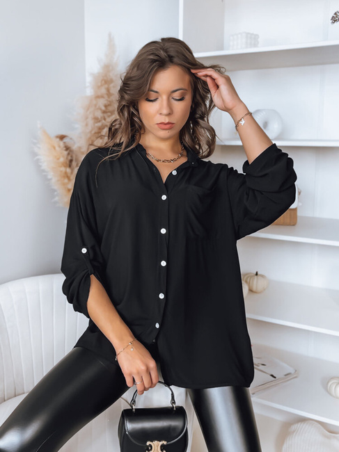 Női elegáns ing RANCH Szín Fekete DSTREET RY2307