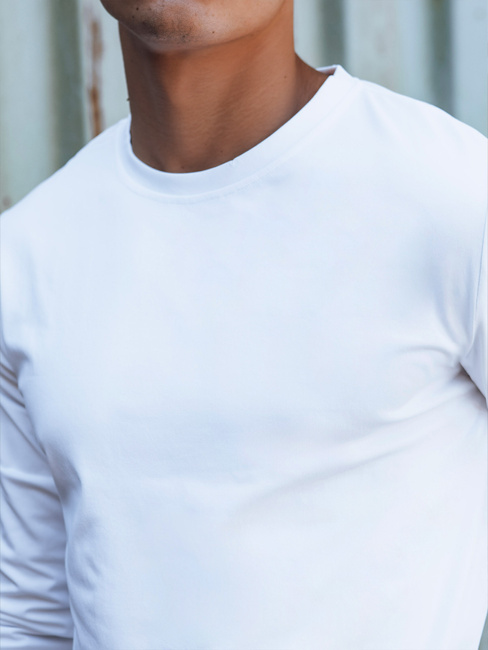 Férfi fehér hosszú ujjú Dstreet LX0579