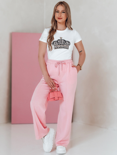 Női melegítőnadrág DRESSANIK rózsaszín Dstreet UY2699