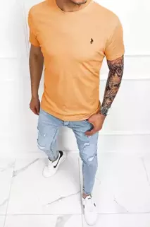 Alap narancssárga színű férfi póló Dstreet RX4968