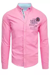 Férfi ing rózsaszín színben  Dstreet DX2298