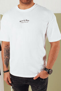 Férfi mintás póló Szín Fehér DSTREET RX5434