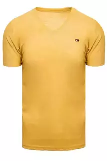 Férfi póló mustár színben Dstreet RX4998