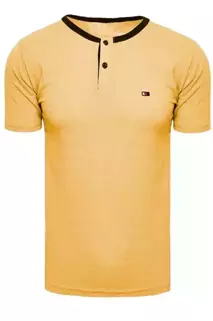 Férfi póló mustár színben Dstreet RX5012