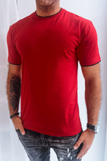 Férfi sima póló Szín Piros DSTREET RX5289