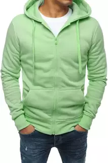 Mentás színű férfi pulcsi kapucnival Dstreet BX5230