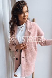Női ala alpaka kabát RITA II rózsaszín szinű Dstreet NY0625
