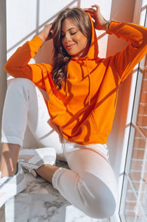 Női kapucnis pulóver BIGI Szín Narancssárga DSTREET BY1178