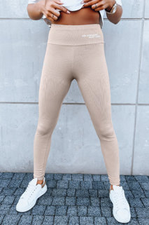 Női leggings SIMPLE LIFE Szín Camel DSTREET UY1616