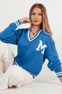 Női oversize pulóver MIRAGE Szín Kék DSTREET MY2221