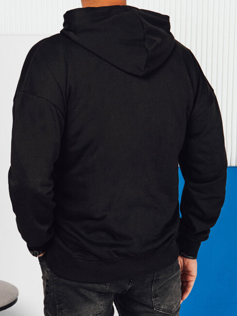 Férfi mintás pulóver Szín Fekete DSTREET BX5676