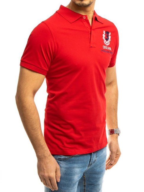 Férfi piké póló Szín Piros DSTREET PX0357