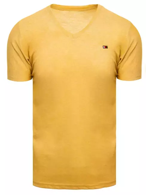 Férfi póló mustár színben Dstreet RX4998