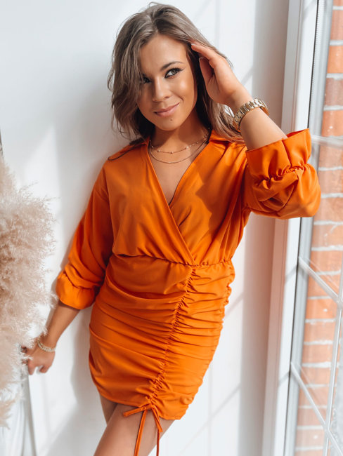 Mini női ruhá NATI Szín Narancssárga DSTREET EY2282