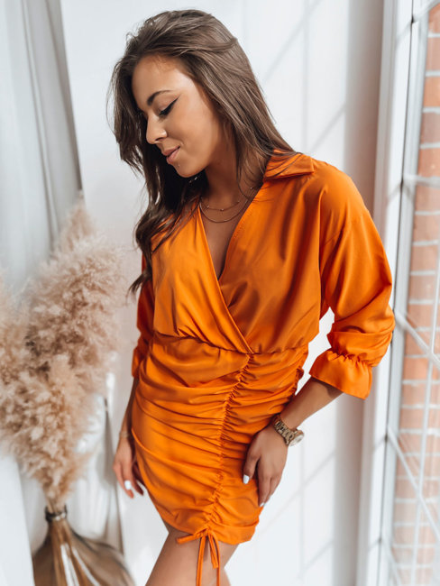 Mini női ruhá NATI Szín Narancssárga DSTREET EY2282